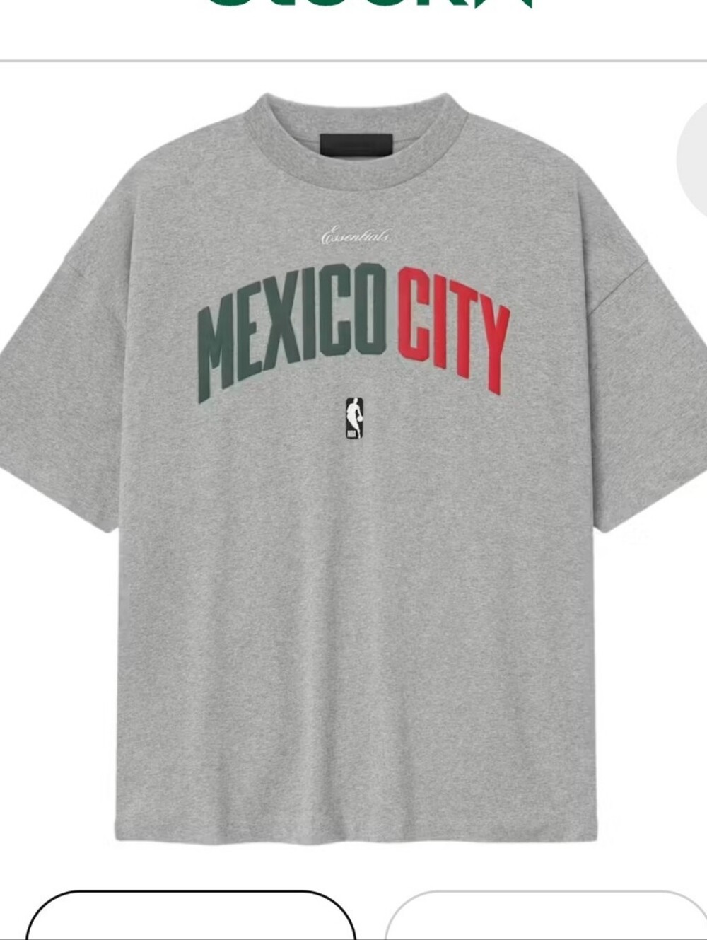 Fear of God Essentials Mexico City 90s Tee